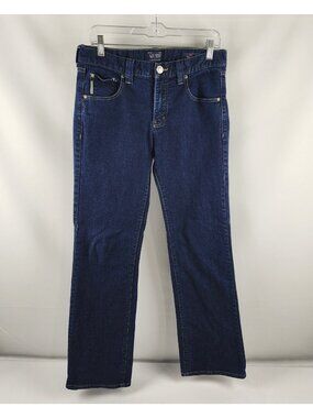 AJ Armani Jeans Mens 32x31 Blue J05 Regular Fit Straight Leg Denim